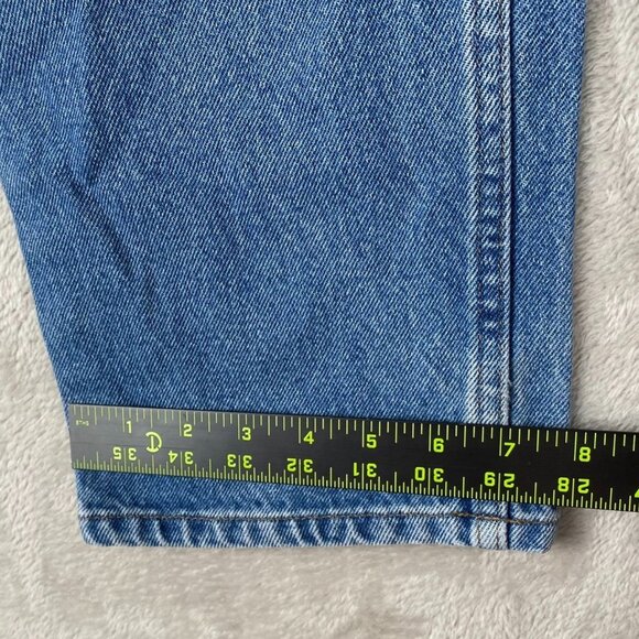L.L. Bean Men's Jeans 36x29 100% Cotton Natural Fit Straight Leg Blue Denim - Picture 6 of 13